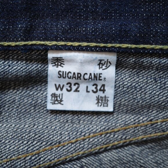 Sugar Cane Hawaii SC40401 Jeans – 50/50 Cotton/Sugarcane – Made in Japan Descrip - Picture 10 of 16